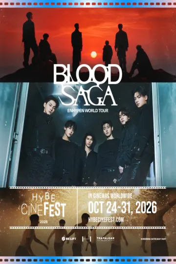 Enhypen World Tour 'Blood Saga' poster