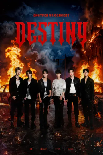 Enhypen Vr Concert - Destiny poster