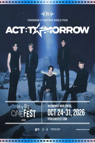 Tomorrow X Together World Tour 'Act : Tomorrow' poster